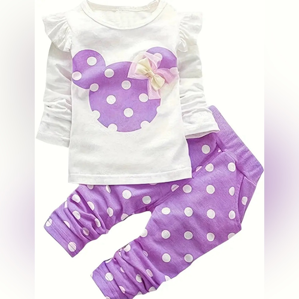 Baby Minnie Outfit. Size 2T